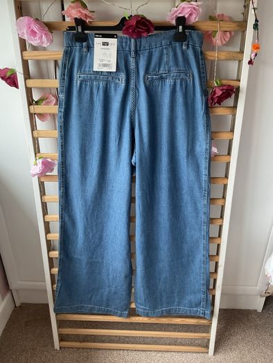 jeans  nwt F&f trouser style jeans size 12 wide leg