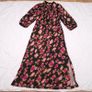 Closet Black Pink Mustard Abstract Print Midi Dress 10UK/38EU Image 7