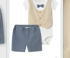 Baby Vest & Shorts Set