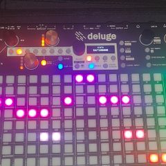 Synthstrom Audible Deluge OLED with Hard Case and Deck Saver