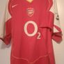Thierry Henry 2005 Arsenal Home Jersey Gunners' Legend Image 2