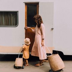 Olli Ella Big Luggy Rattan Basket