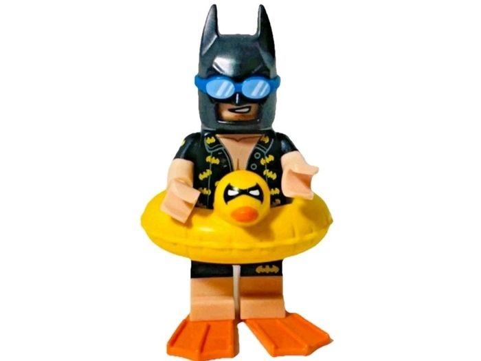 Lego VACATION BATMAN Minifigure Lego Batman Lego Minifigure