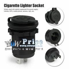 25722 12V Car Cigarette Lighter Socket Auto Boat Motorcycle Tractor Power Outlet Socket