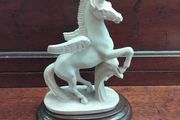 Pegasus Statue on wood