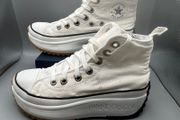 Converse Run Star Hike Platform Trainers White JW Anderson Womens UK 5 EU 38