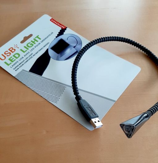 USB led light (Kikkerland)
