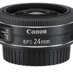 EF-S 24mm f/2.8 STM Lens - Pime Pancake Lens - Travel, Landscape, Street Photography - Compatible with Canon EOS DSLR Range