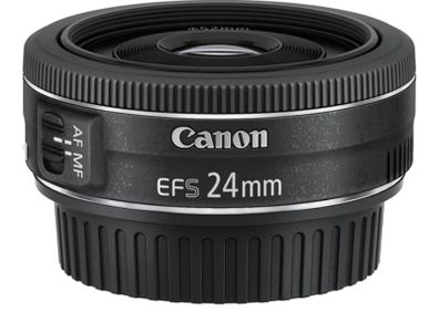 EF-S 24mm f/2.8 STM Lens - Pime Pancake Lens - Travel, Landscape, Street Photography - Compatible with Canon EOS DSLR Range