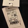 Tommy Hilfiger navy sweatshirt TEXTURED RUFFLE KNIT TOP Image 4