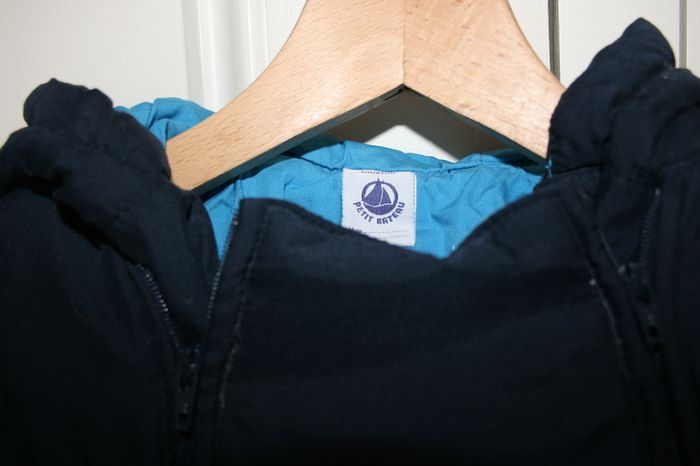 Petit Bateau Unisex Navy Pramsuit / Snowsuit - 6 months/78cm