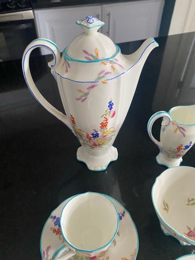 Royal Doulton  coffee set 1938 Art Deco