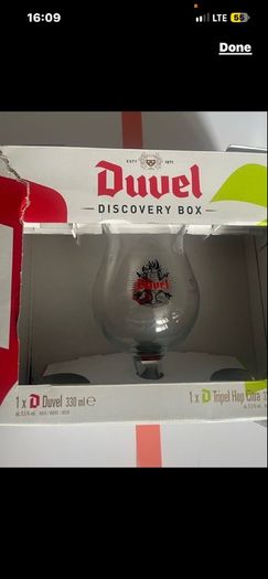 duvel beer glass 330 ml Official Glass