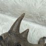 Schleich 2001 Rhinoceros Rhino Retired Wild Animal Figurine The horn is damaged Used Please look at the pictures Image 10