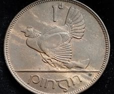 Ireland - 1933 - Penny - Hen - AU - KM.3 - [2667]