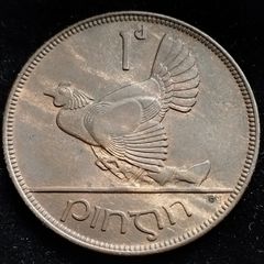 Ireland - 1933 - Penny - Hen - AU - KM.3 - [2667]