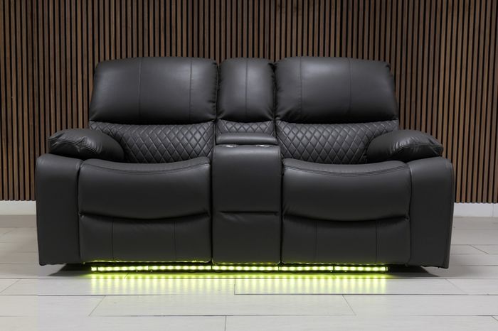 2 Seater Rita Plus Electric Leather Recliner Sofa