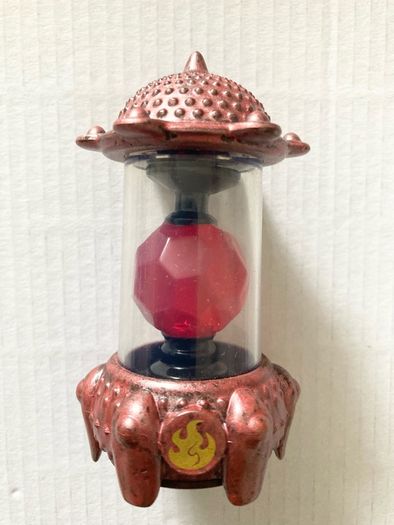 Skylanders Fire Acorn Crystal Postage Available