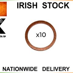 Copper Sealing Washer Mas 14x20x1.5 Pkg 10 Pcs