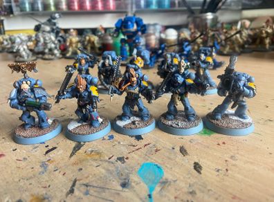 Warhammer 40k Space Wolves Command Squad
