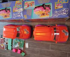 Rare Very big 2 cars Sindy Popstars on Tour 4x4  car pop star