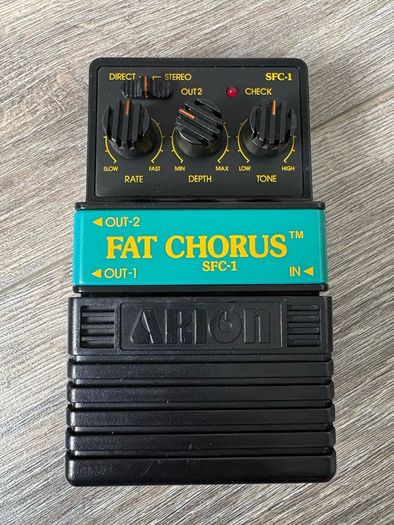 Arion SFC-1 Fat Chorus (Made in Japan) Vintage Analog Chorus Pedal with Original Manual