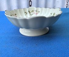 Vintage 1960s Carrigaline Pottery 25th wedding anniversary dish