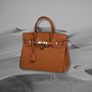 Leather Handbag Image 4