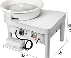 BRAND NEW 25cm Electric Wheel Pottery Lathes Machine 350W Ceramic Clay Ceramic Wheel Machine