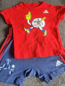Adidas set, 9-12 m