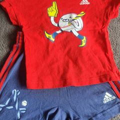 Adidas set, 9-12 m