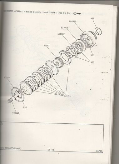 Triumph 2000TC & 2500TC (1975 onwards) Parts Catalogue