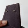 Square crystal stud earrings Image 4