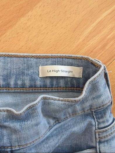 FRAME Le High Straight Leg Jeans