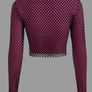 New fishnet Crop Tee Image 2