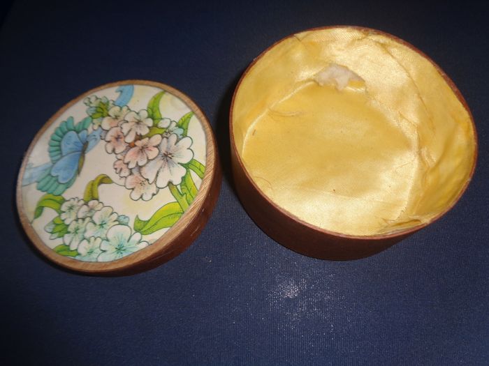 Vintage Wooden Trinket Box for Sale