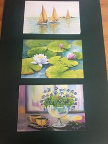Mouth & Foot Painting Artists  Cards