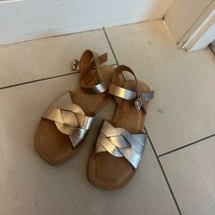 Next Girls sandals Gold