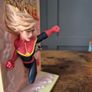 Captain Marvel 3D Comic Standee Image 3