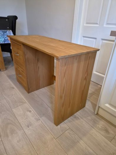 Oak office desk