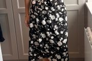 Brand new wrap midi dress