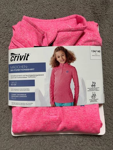 New crivit girls ski top 134/140cm 8-10 years