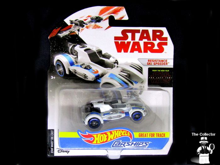 Hot Wheels Star Wars Carships Resistance Ski Speeder Die-Cast Collectors Model Brand New Factory Sealed