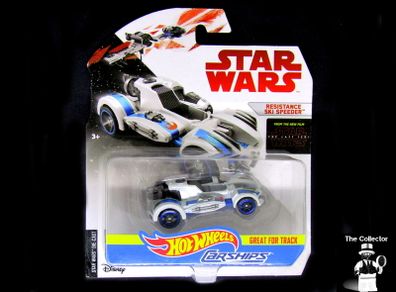 Hot Wheels Star Wars Carships Resistance Ski Speeder Die-Cast Collectors Model Brand New Factory Sealed
