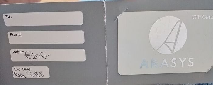 Arasys Skin Clinic Voucher
