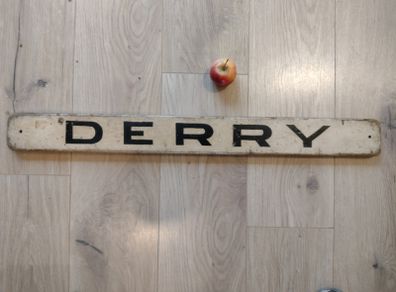 Railway Destination Sign : Derry - Downings and Portsalon