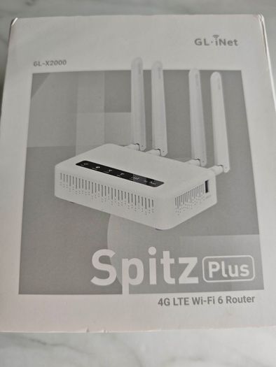 GL-X2000 Spitz Plus WiFi 6 4G Router