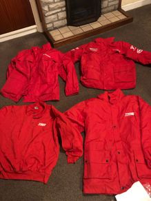 toyota jacket, shirts xxl