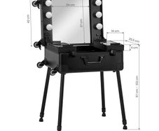 Make Up Case Portable Stand T-27 Black