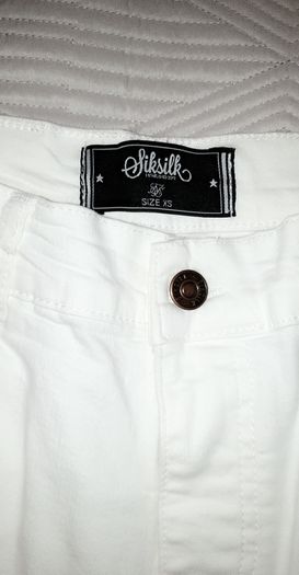 White Siksilk Jeans
